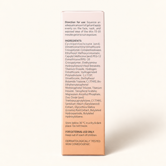 SOLASAFE TINTED SUNSCREEN BRONZE SPF 50PA++++ (40 GM)