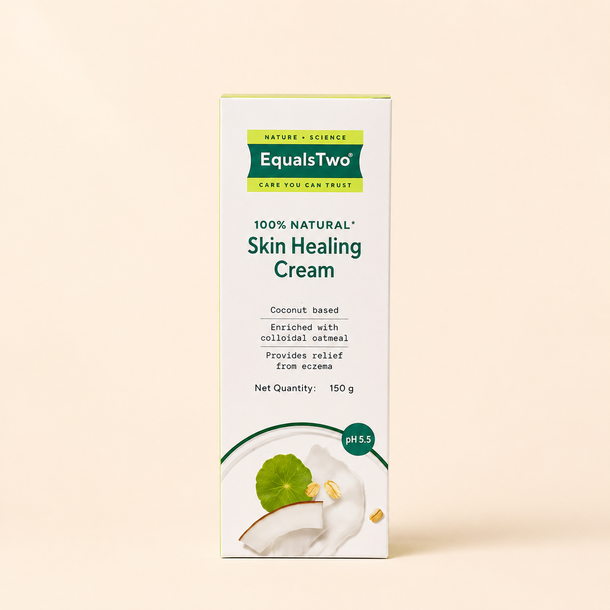 EQUALS TWO 100% SKIN HEALING CREAM (150GM)