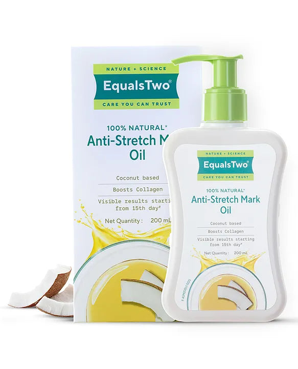 Equals Two 100% Anti-Stretch Mark Oil