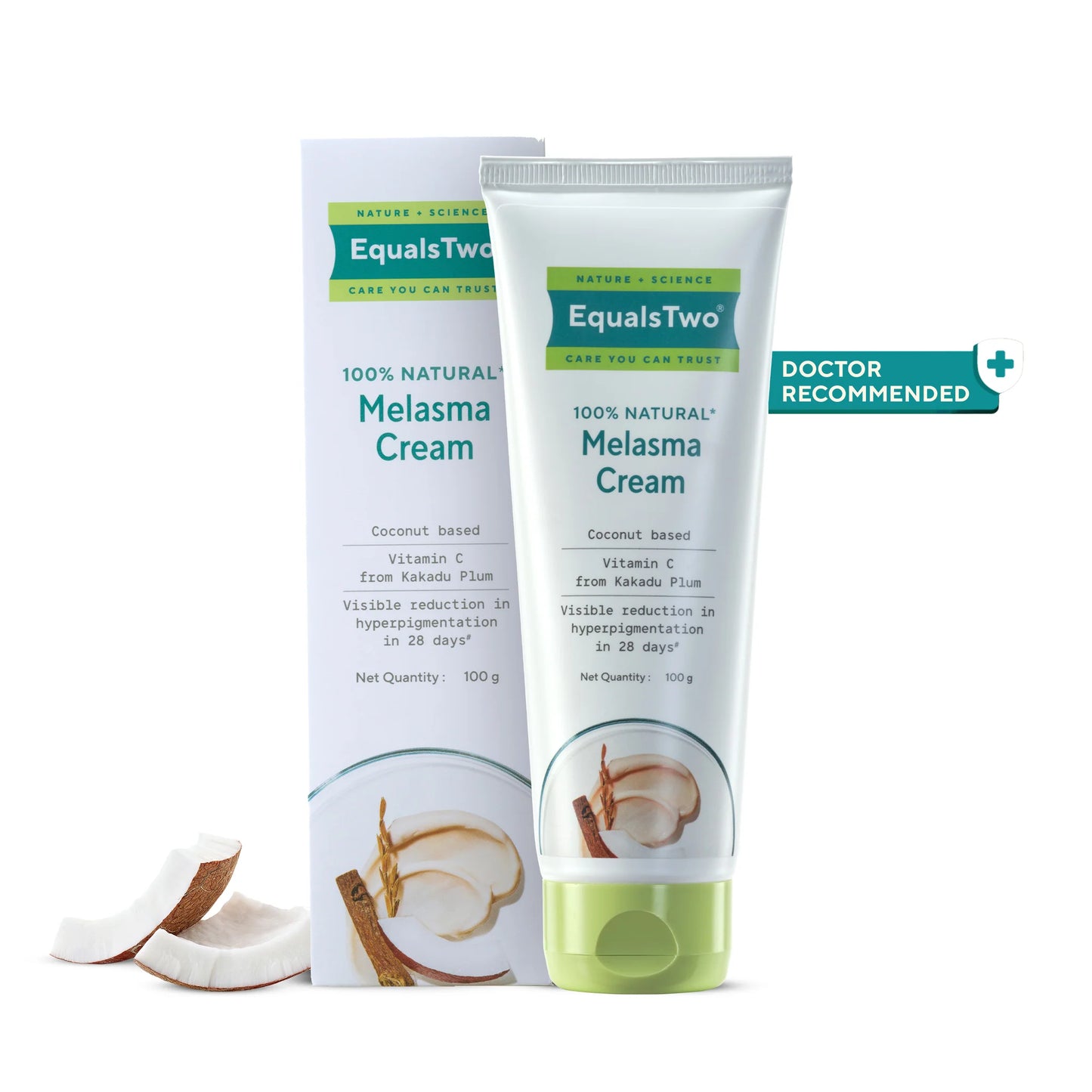 Equals Two 100% Natural Melasma Cream