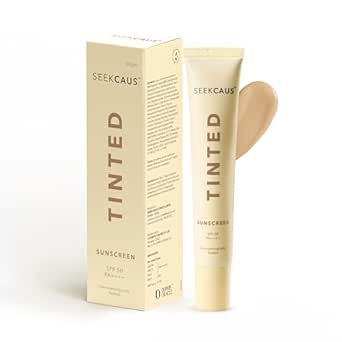 Seekcaus Tinted Sunscreen SPF 50 PA++++