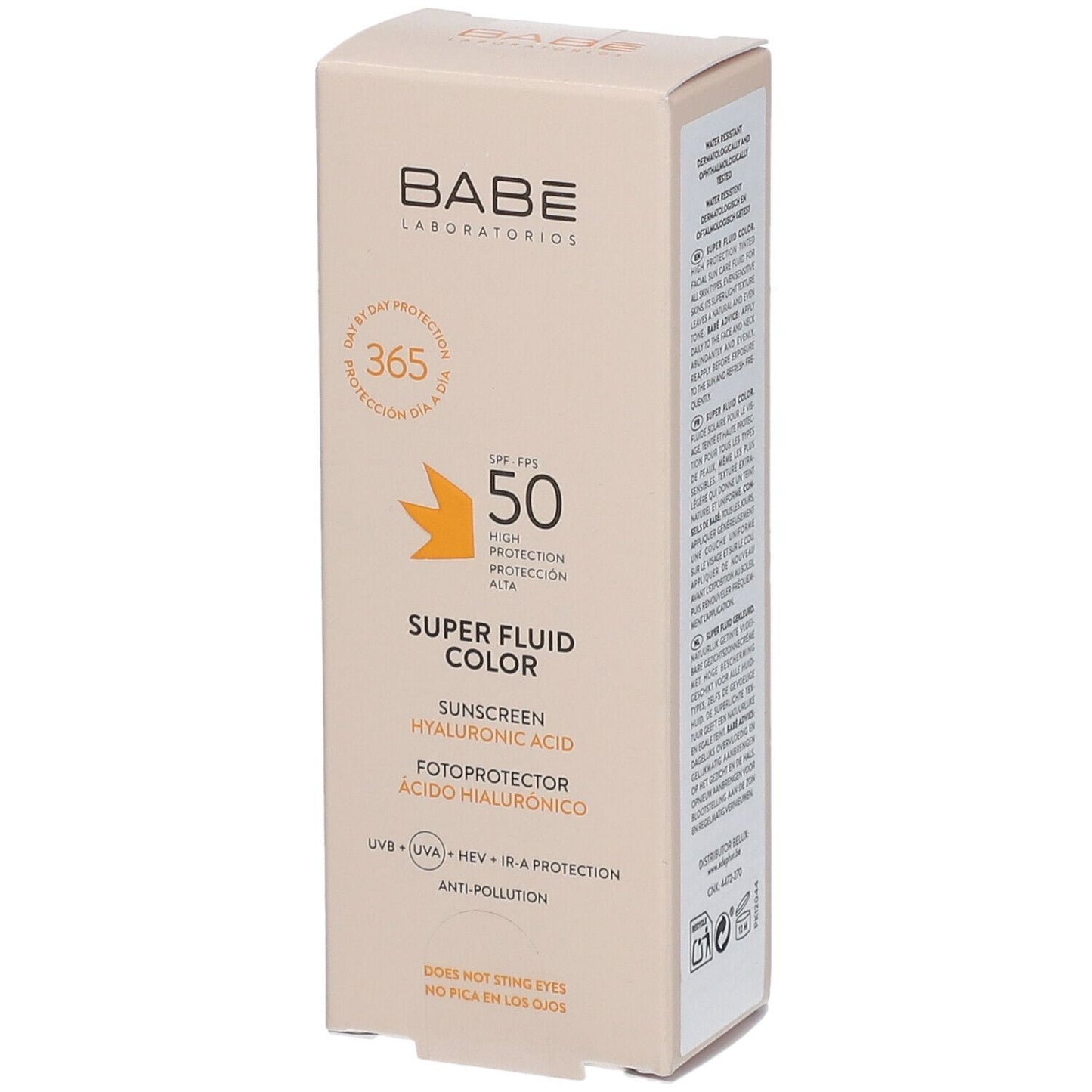 BABÉ SUPER FLUID Sunscreen  HYALURONIC ACID