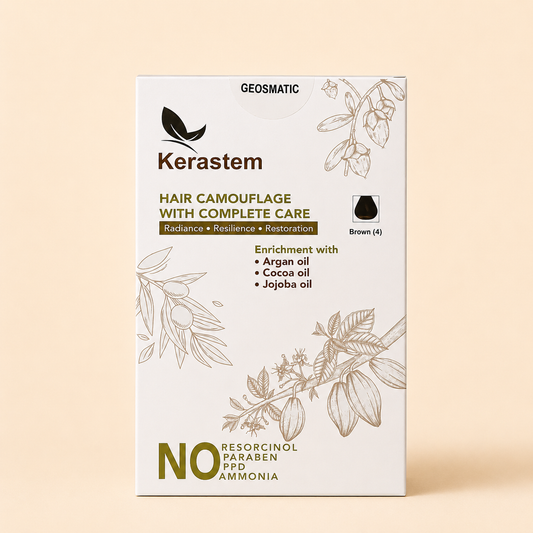 KERASTEM HAIR COLOUR BROWN (100ML)