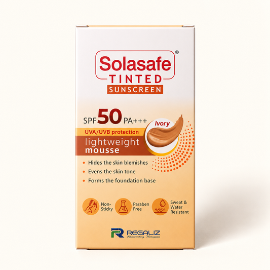 SOLASAFE TINTED SUNSCREEN IVORY SPF 50+++ (40GM)