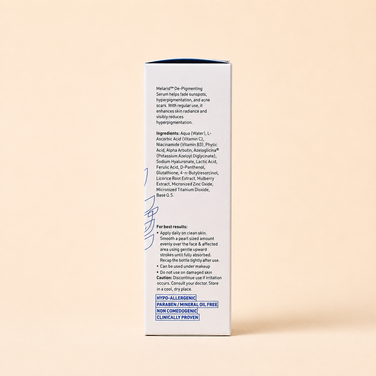 MELARID DE-PIGMENTATION SERUM 5X CORRECTION | FADES PIGMENTATION, DARK SPOT (40ML)