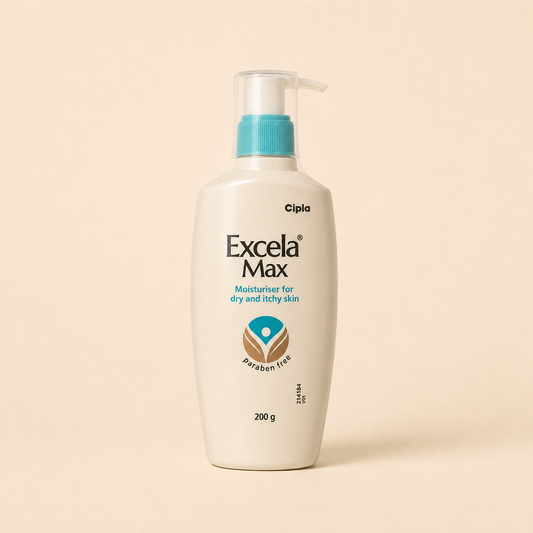 EXCELA MAX MOISTURISER FOR DRY & ITCHY SKIN  (200GM)
