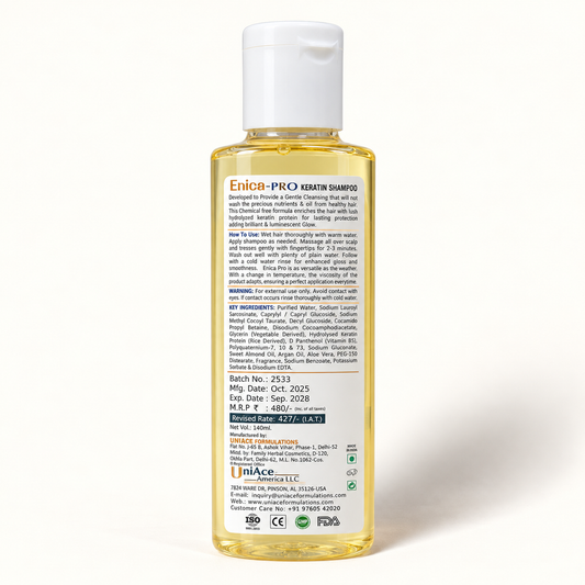Enica PRO KERATIN HAIR WASH (140ML)
