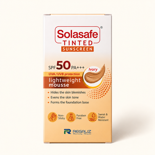 SOLASAFE TINTED SUNSCREEN BRONZE  SPF 50PA++++ (40 GM)