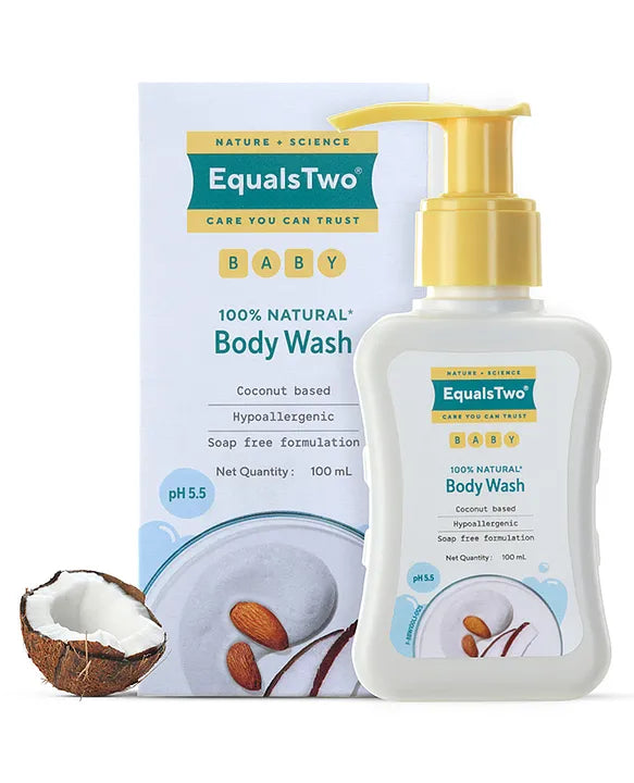 Equals Two Baby 100% Natural Body wash