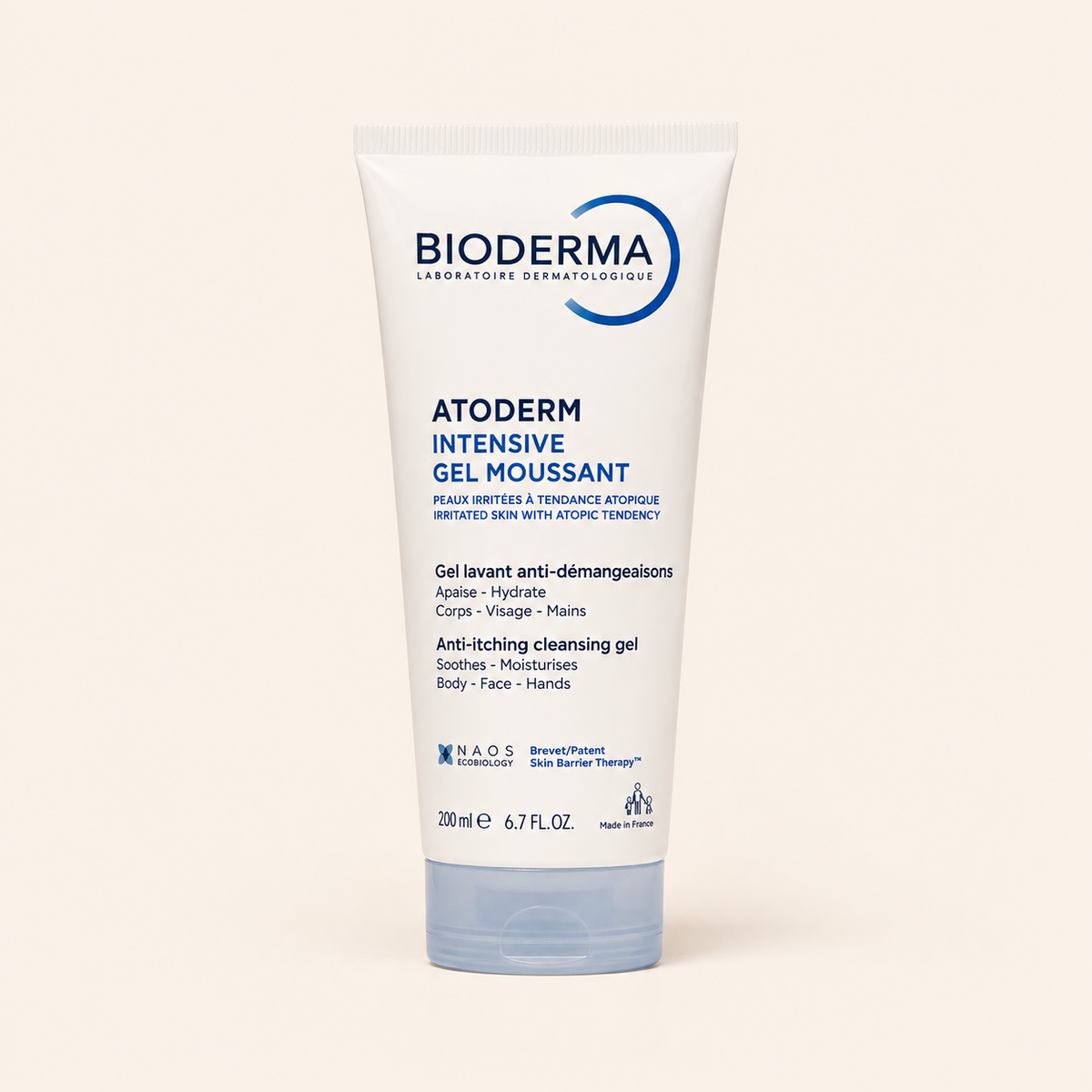 BIODERMA ATODERM INTENSIVE GEL MOUSSANT  (200ML)
