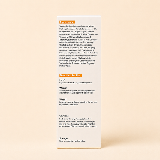 GLOSTEP UV LITE  SUNSCREEN SERUM SPF 50++++