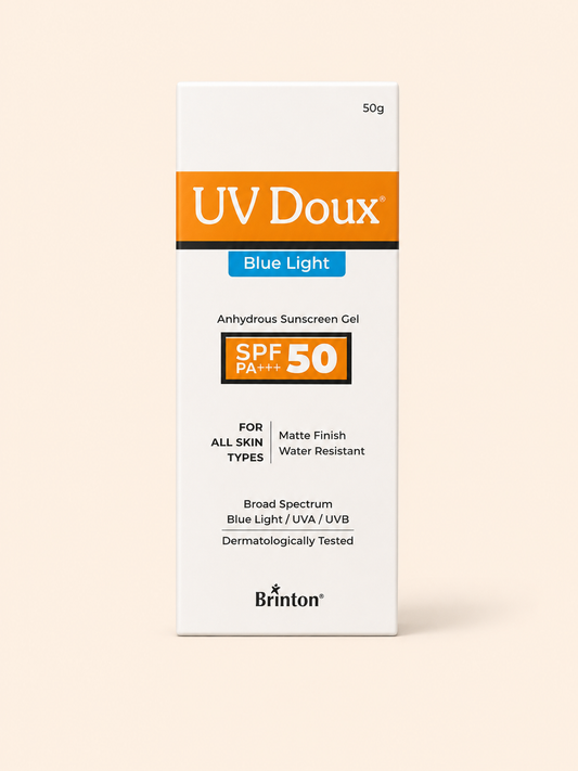 UV DOUX BLUE LIGHT SUNSCREEN GEL SPF 50 PA+++ | WATER-RESISTANT (50GM)